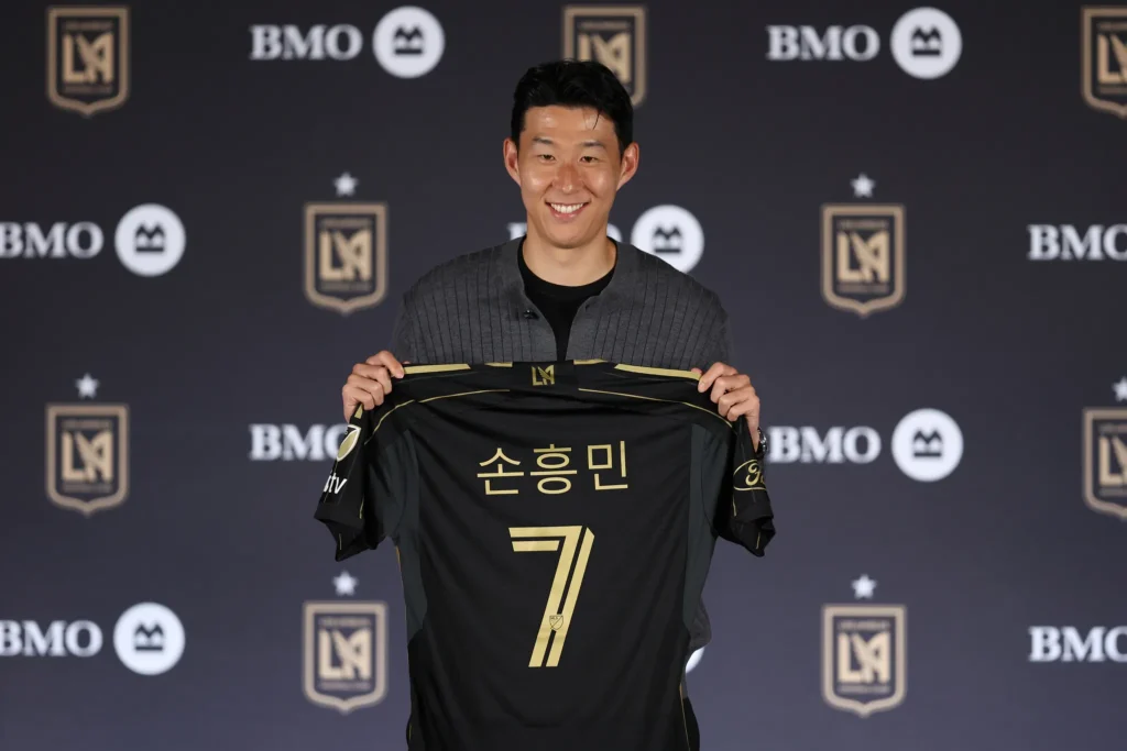 LAFC로 이적한 손흥민 LAFC로 이적한 손흥민